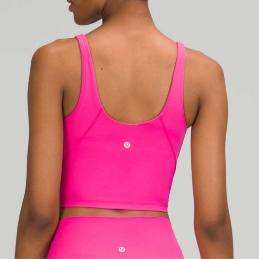Lululemon Sonic Pink Align Tank Top - Picture 2 of 2